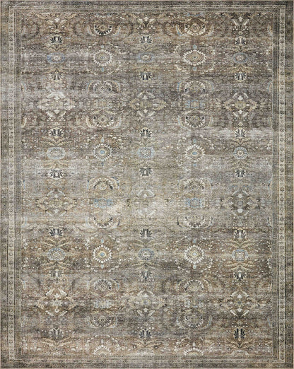 RUG — Loloi II Layla Collection vintage inspired taupe/stone sample rug 18 x 18RUG — Loloi II Layla Collection taupe/stone sample rug 18 x 18 low pile