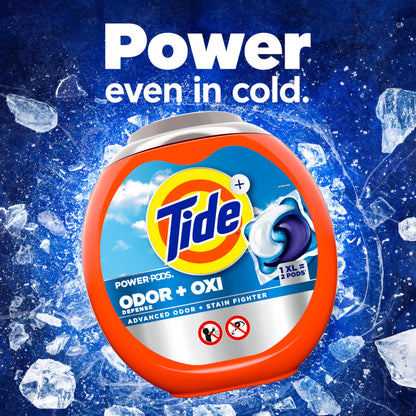Tide laundry detergent — Ultra OXI Power PODS with odor eliminators