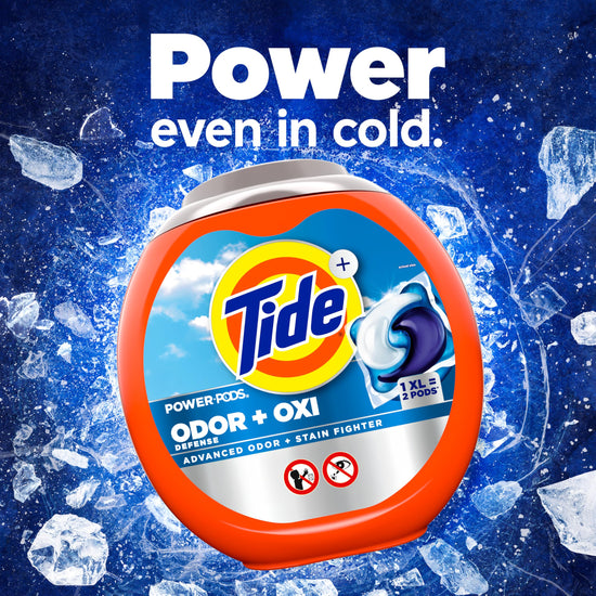 Tide laundry detergent — Ultra OXI Power PODS with odor eliminators