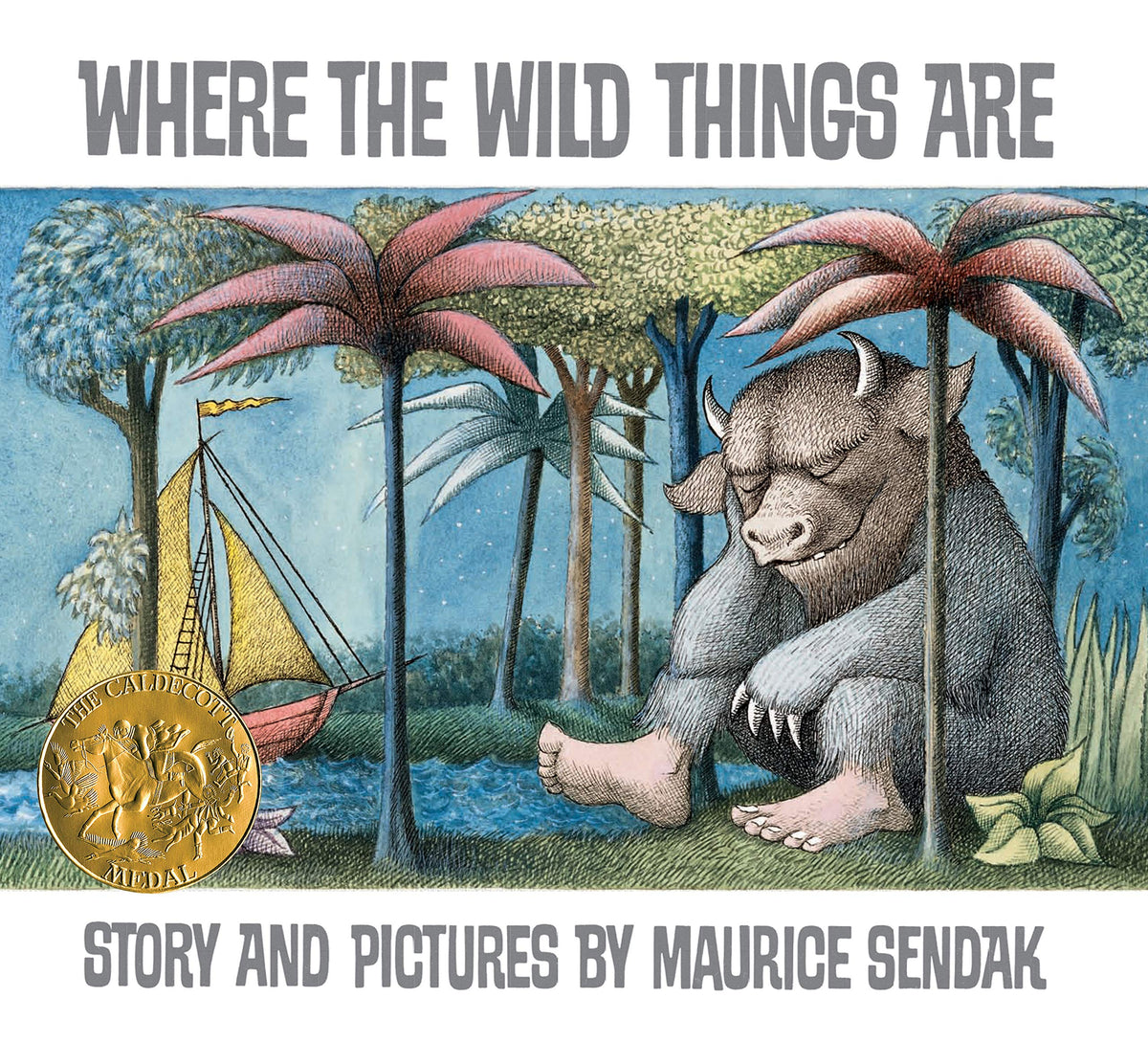 ABIS_BOOK — Where the wild things are by Maurice Sendak.
